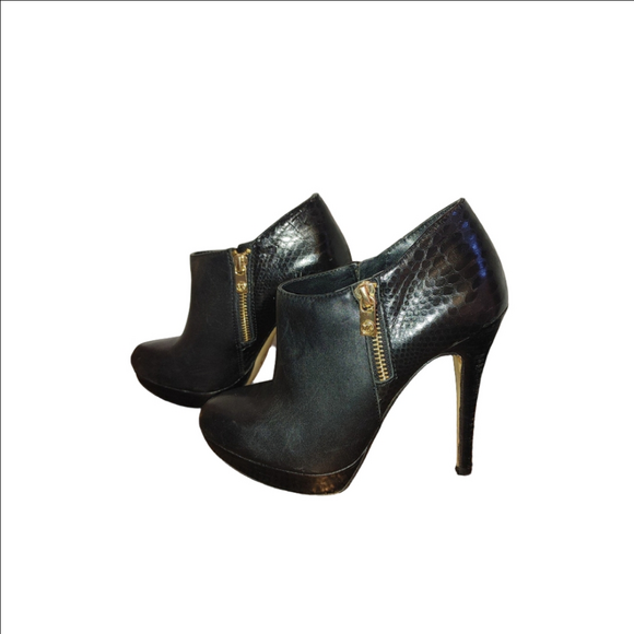 Michael Kors York Leather Booties Size 5M - Picture 1 of 6